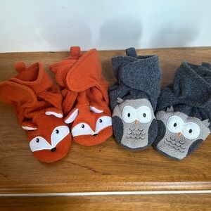 Hudson Baby Booties - Size 18-24M